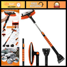 41 Extendable Ice Scraper Snow Brush For Car Windshield - Ergonomic Grip 360 41 Extendable Ice Scraper Snow Brush For Car Windshield - Ergonomic Grip 360