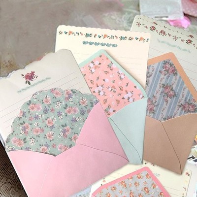 Cute Letter Writing Paper and Envelopes