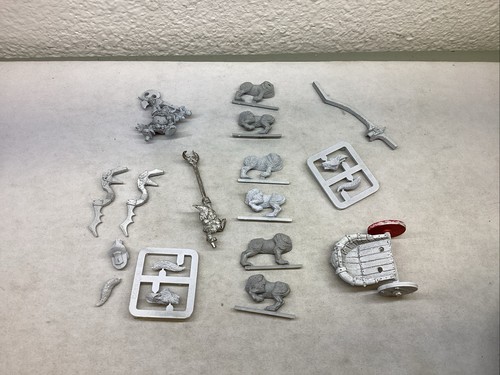 Warhammer Fantasy- Chieftain Grom's Goblin War Chariot complete unsealed MS7510 - Picture 7 of 7