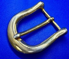 Horseshoe Shaped Single Prong Replacement Vintage Belt Buckle for 1.25" Belt