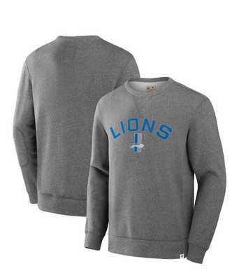 Men s Medium | Detroit Lions Fanatics Loop Terry Pullover Sweatshirt
