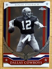 2008 Topps Chrome Roger Staubach #HR-RS Honor Roll Dallas Cowboys