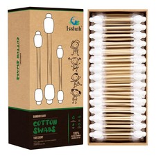 Baby Cotton Swabs - 108 Count - FSC Certified and PETA Approved, Handle Cotto...