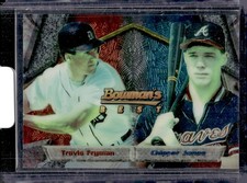 1994 Bowman's Best #108 Travis Fryman / Chipper Jones