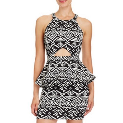 bebe peplum dress Peplum Mini Dress