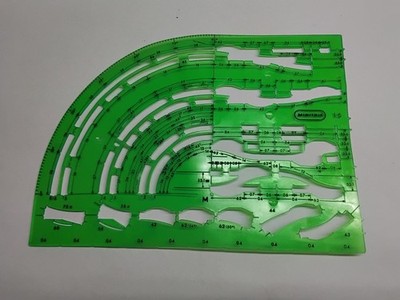 MINITRIX , GLEISSCHABLONE , SPUR N , GEBRAUCHT 
