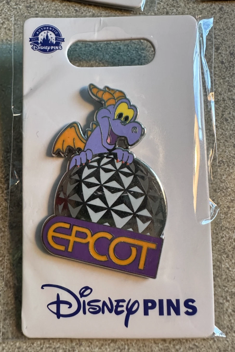 DISNEY PIN FIGMENT AT EPCOT SPACESHIP EARTH WDW 2024