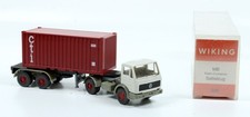 H0 Wiking 526 Mercedes Benz Stahl-Container Sattelzug "Cti" OVP