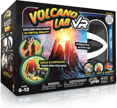 STEAM Volcano Lab VR - Build and Erupt Your Own Volcano - Virtual Reality Kids