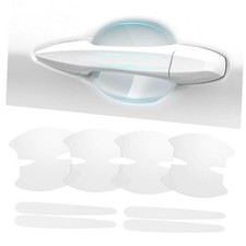 8PCS Car Door Handle Anti-Scratches Sticker, Universal Auto Door Bowl