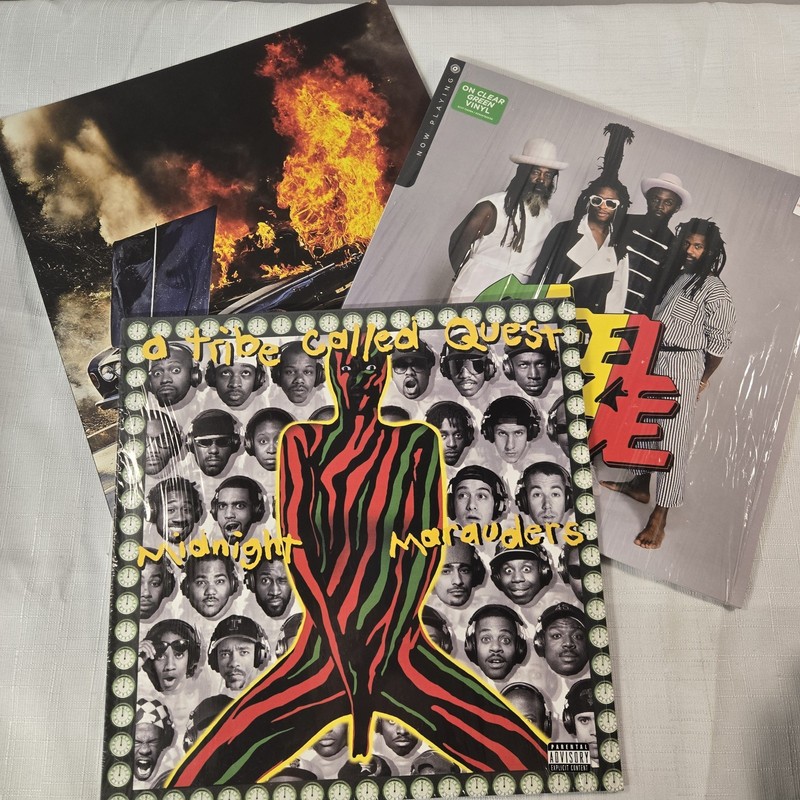 Rap Hip Hop Jazz Vinyl LP Lot 3 Albums Tribe Called Quest Meechy Darko Promises