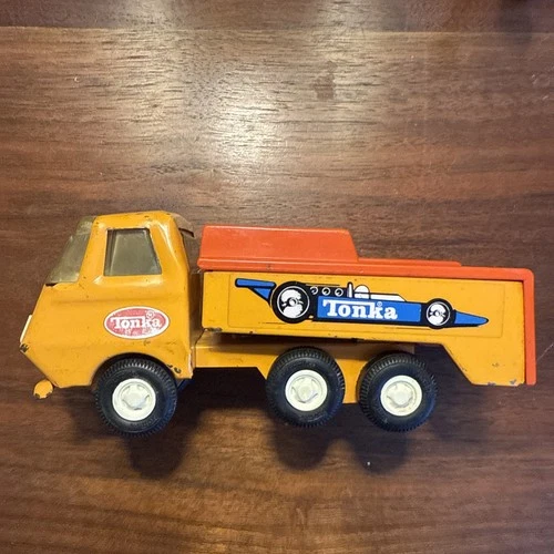 Tonka Mini Indy Race Car Transporter Hauler Vintage, No Car