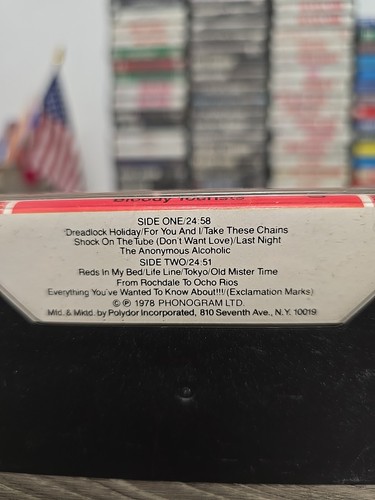 10CC /BLOODY TOURISTS-BF-1978-S 506A VG++ CASSETTE-C102 - Picture 4 of 5
