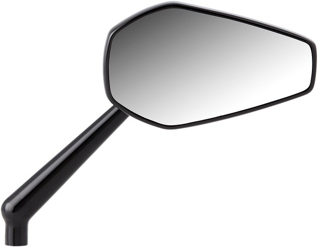 Arlen Ness Mini Stocker Mirror Black Right