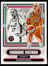 2025 Donruss WNBA #2 Cameron Brink Franchise Features Los Angeles Sparks B50:32