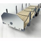 US Stock 1/14 Scale 2Axle RC Tractor Flat Bed Lorry Trailer Post Chain 140406 — photo 6