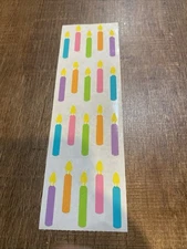 Vintage 80’s Mrs. Grossman’s Candles Sticker Strip -
