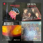 Various 4 x Vinyl Record LP Job Lot Black Sabbath Queen Metallica The Beatles