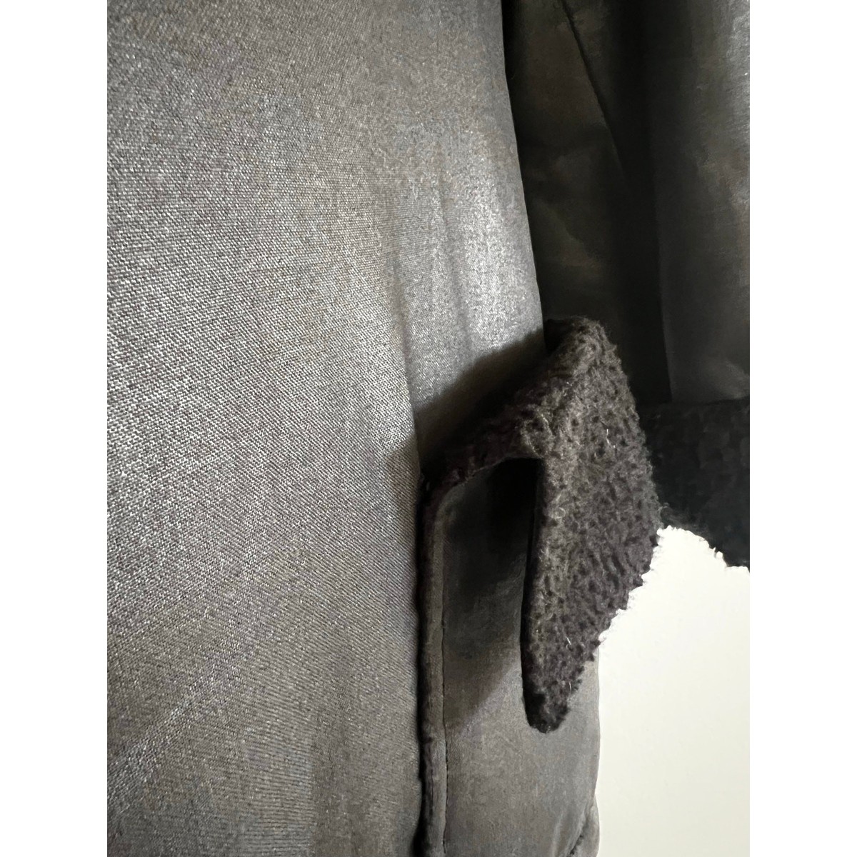Vintage Givenchy 1980’s Shearling Coat View 5