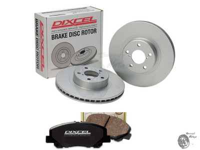 Dixcel Toyota Chaser JZX100 Turbo 1992-2001 Bremsscheiben Beläge vorne Satz