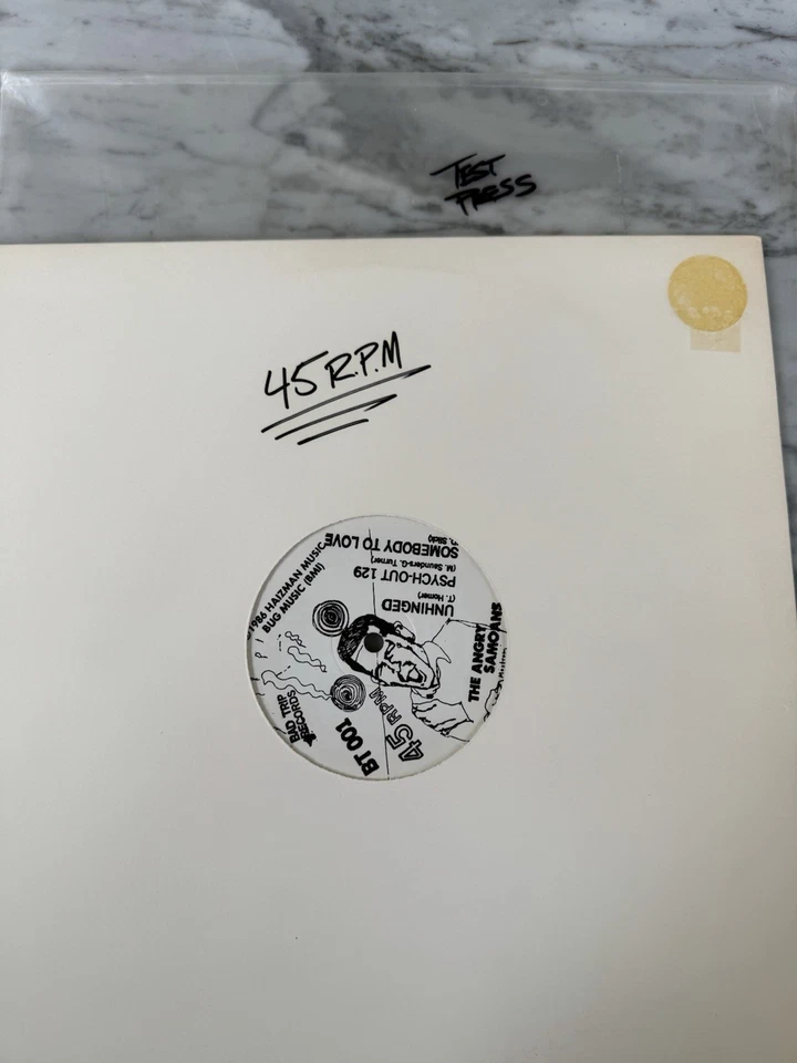 Angry Samoans ‘Yesterday Started Tomorrow’ 12” EP Test Pressing 1986 Rare Foto 2 de 4