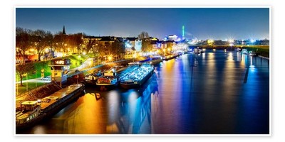 Poster Duisburg Hafen Dammstr - Daniel Heine