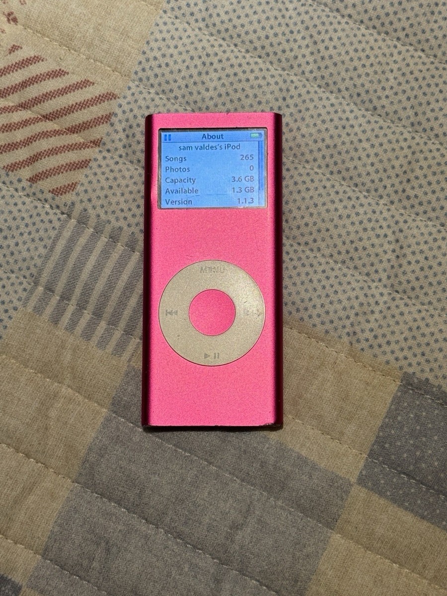 TESTED & WORKING IPod Nano 4gb in Pink | eBay