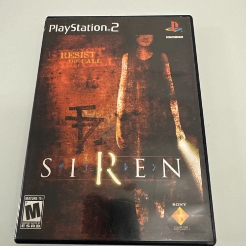 Siren for Playstation 2 PS2, missing Manual, tested and working