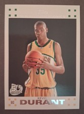 2007 Topps White Kevin Durant RC #2 of 14 MINT Topps 50th Anniversary NBA