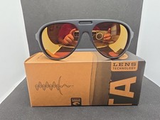 NEW Costa Del Mar Grand Catalina Matte Black / Gold Mirror Polarized Glass 580G