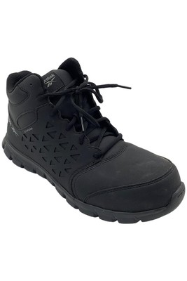 Reebok Men's Sublite Cushion Work Comp Toe EH Black