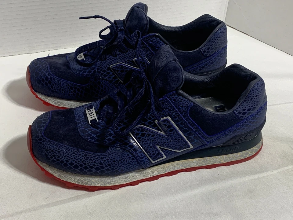 New Balance X BAIT 574 Cobra Commander Men's Shoe Sneaker Size 12 Blue G.I. Joe - Image 4 of 4