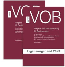 Paket VOB Gesamtausgabe 2019 + VOB Ergänzung...
