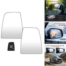 Youxmoto Mirror Glass Replacement Ford Transit T150 T250 T350 2015-2022 Driver