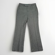 Vtg 90s LRL Ralph Lauren Womens Size 10 Wool Houndstooth Pants Trousers