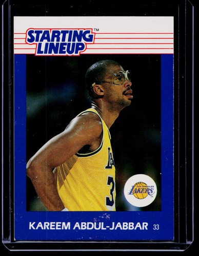 Kareem Abdul Jabbar 1988 Kenner Starting LineUp card