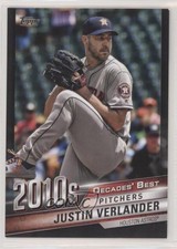 2020 Topps Decades Best Series 2 Pitchers Black /299 Justin Verlander #DB-91 0t2