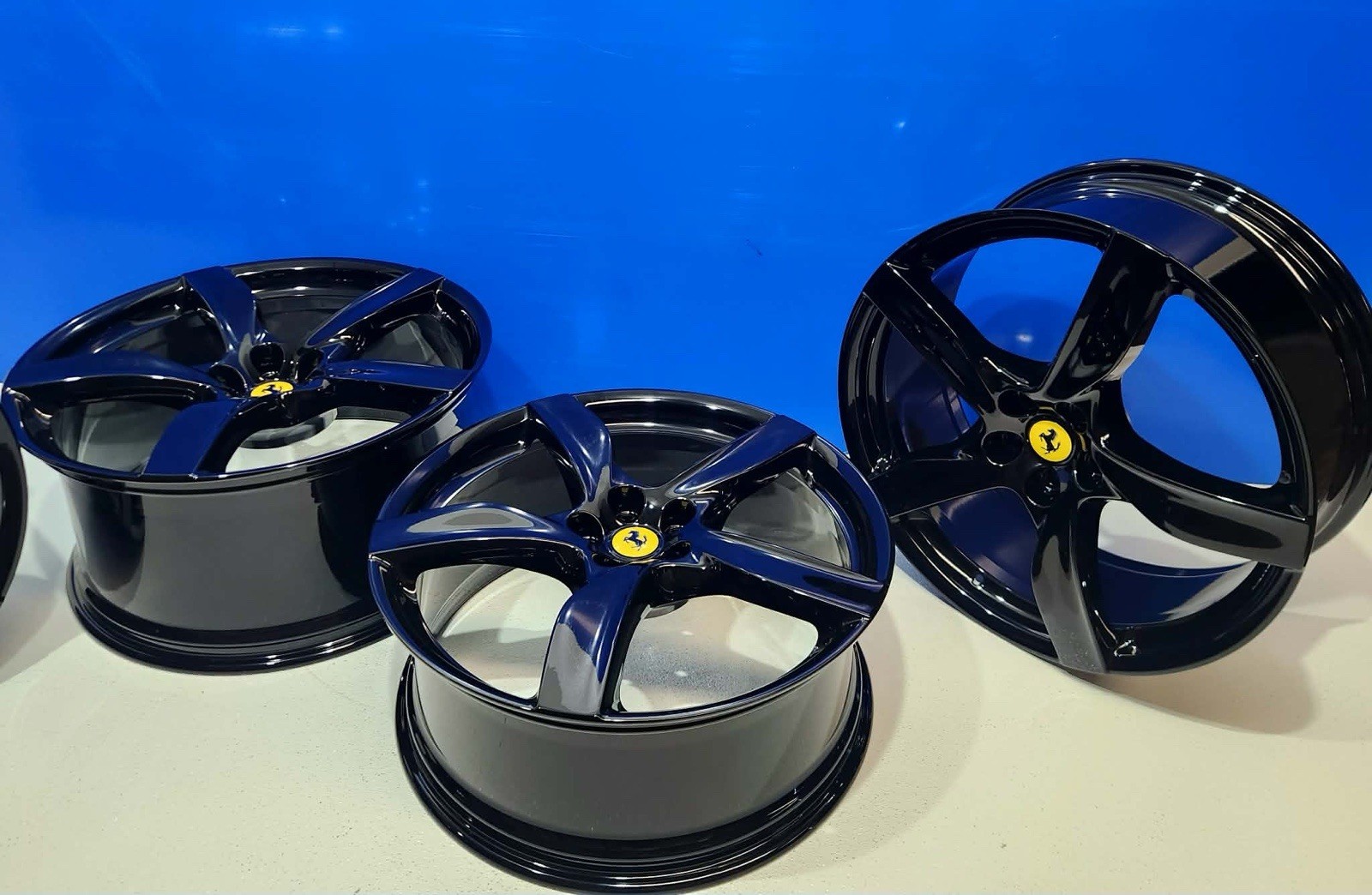 Ferrari Purosangue Wheels 4 pcs Black