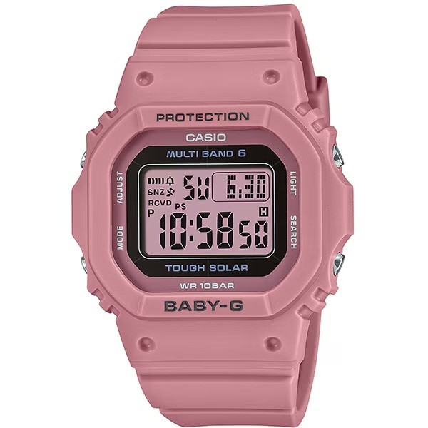 Brand New CASIO Official Baby G Baby G BGD 5650 4JF Digital Solar Radio Clock Pi