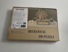 Music Ferris Wheel 3D Three-dimensional Puzzle, Wooden Building Model Christmas