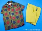 Vintage Ken Doll Sport Shorts #783 Shirt & Shorts Near Mint ~ 1960's