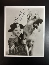 Lee Aacker Signed 8x10 Photo Rusty Rin Tin Tin Autograph