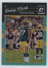 2016 Donruss Optic Rookies Aqua 79/299 Kenny Clark #128 08aq