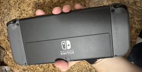 Nintendo Switch (OLED Model) Super Smash Bros. Bundle 64GB Console - Gray