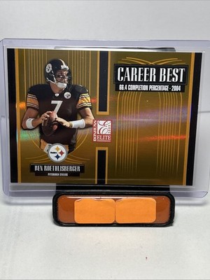 2005 Donruss Elite - Career Best Ben Roethlisberger #CB-3 Gold /500