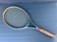 Vintage Prince Woodie Tennis Racket Graphite Wood Ash Maple 4 3/8 Grip Classic.