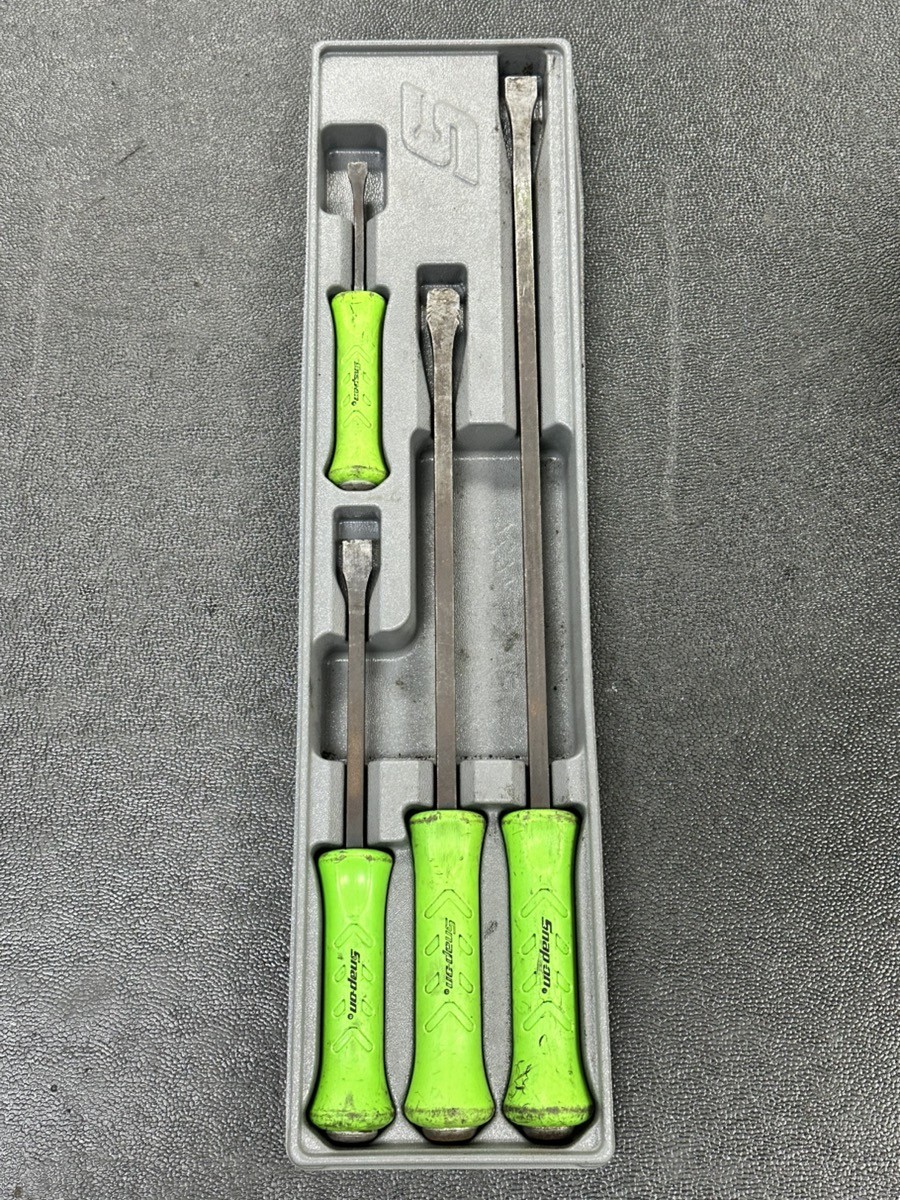 Snap-On 4 pc Striking Prybar Set (Green) - SPBS704AG