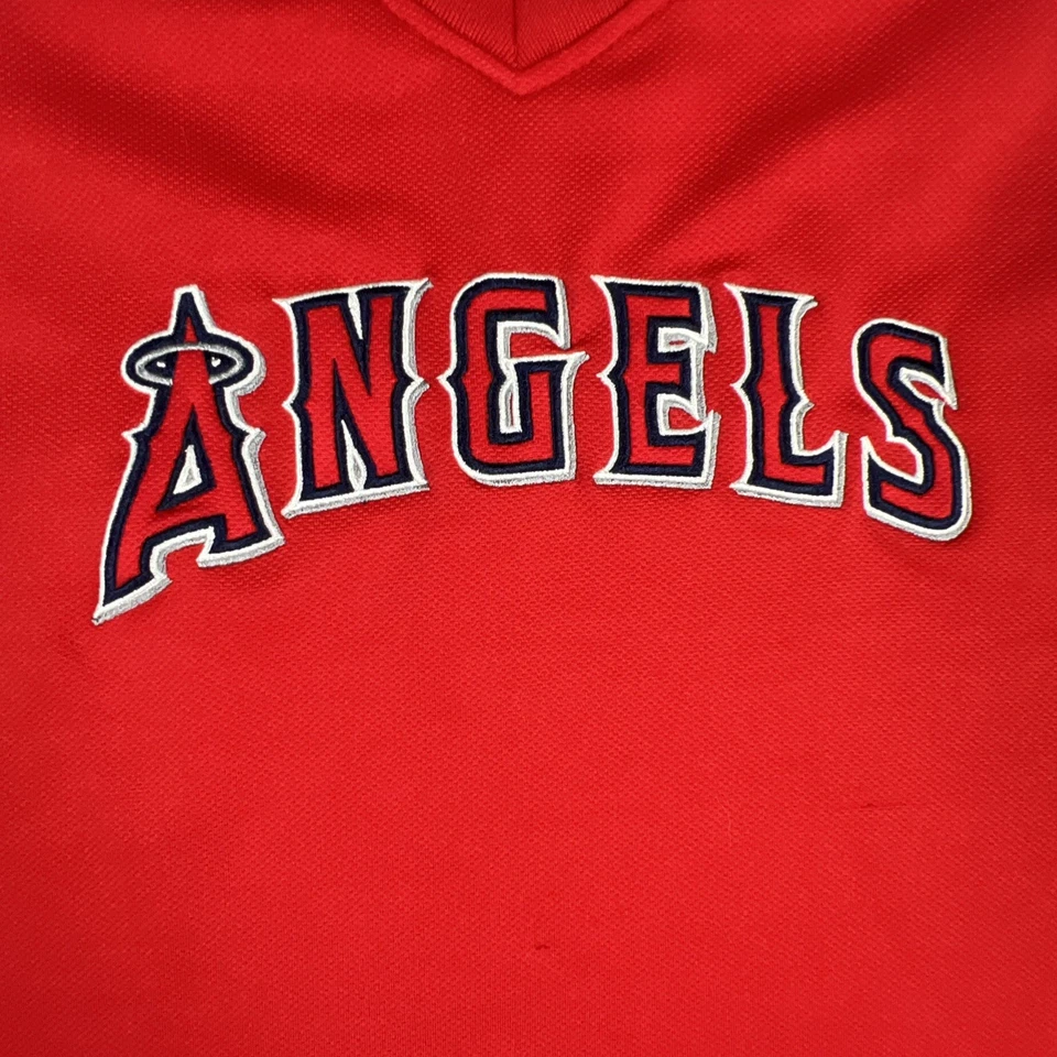 Los Angeles Angels Red Baseball Style Mens Jersey Sz M VF Imagewear - Image 3 of 4