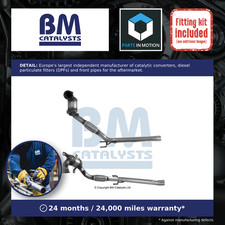 Catalytic Converter Type Approved + Fitting Kit fits SKODA KAROQ NU7 1.4 DJKA BM