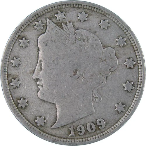 1909-P Liberty Nickel — photo from another recent sale